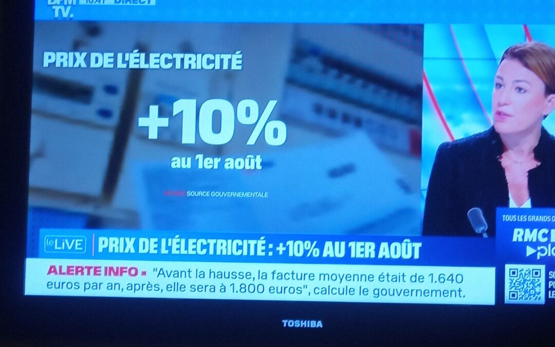 Electricité : +10% au 1er août ! La fin du bouclier tarifaire est confirmée